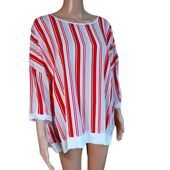 Karen By Simonsen Candy Striped Viscose Topside Small - Picture 5 of 12